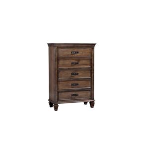 With soft-closing drawer glides and plenty of storage space