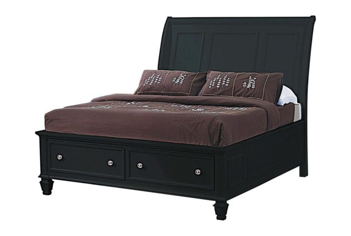 Storage beds offer practicality for any bedroom. Yet