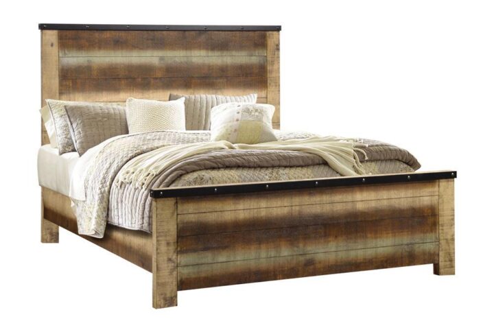 The Sembene bedroom collection presents this mesmerizing bed. It is exquisitely crafted with clean