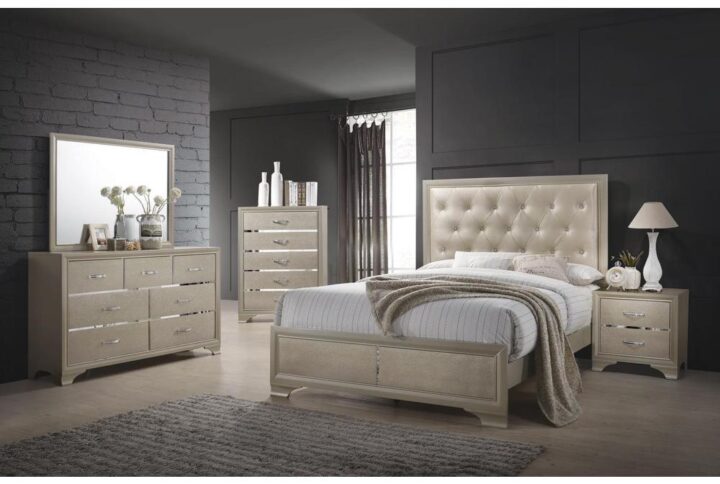 Update your bedroom with graceful elegance. This gorgeous