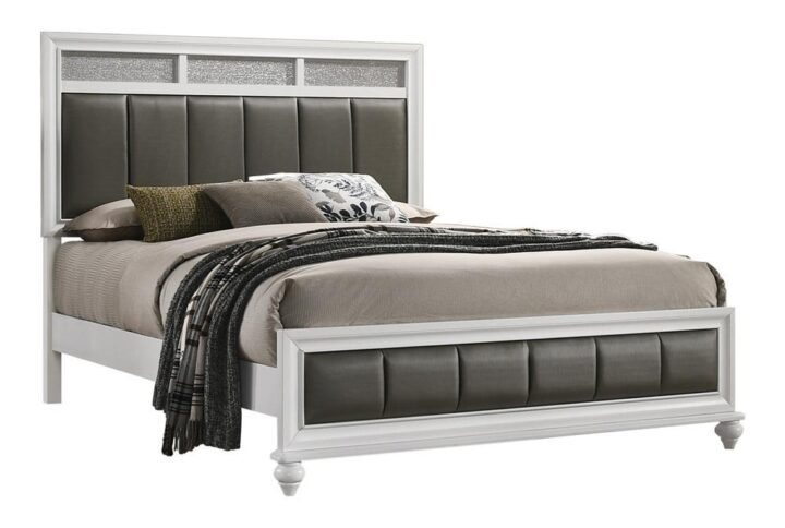 Perfectly suited for more transitional bedrooms