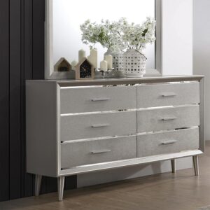 Add ample storage and exquisite style to any bedroom in your home. Sleek and elegant