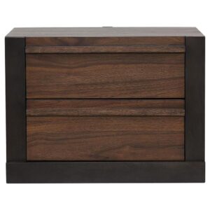 a perfect complement to a modern bed. Crafted of Asian hardwood