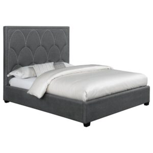 enticing panel bed. Designed to infuse romance and artistry