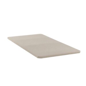 Create a strong foundation for a twin sized mattress. This wooden bunky board is crafted for sturdy durability. High-quality wood construction offers plenty of support. Soft