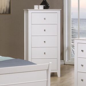 A must-have accent piece from the Selena collection is this wood chest for the youth or guest bedroom. Standing just at four feet tall
