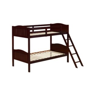 yet modern bunk bed. Available in several colors