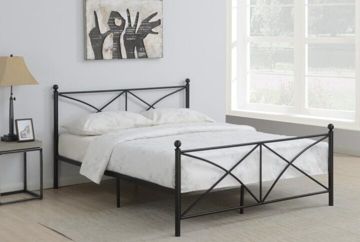 Find chic and sophisticated style with this metal bed. Coming in an assortment of styles and colors