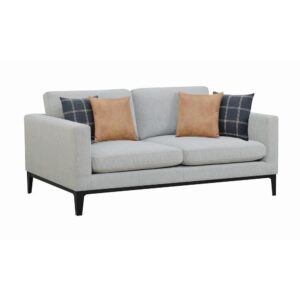comfortable sofa. With its understated