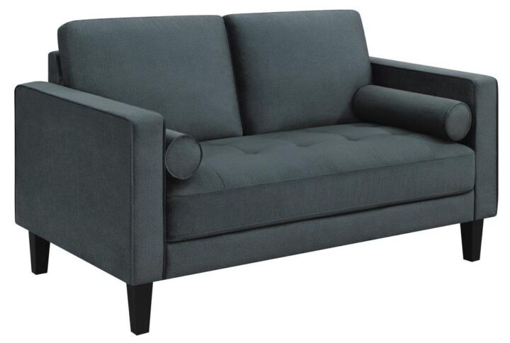 This loveseat is the perfect addition to a modern style home or living room