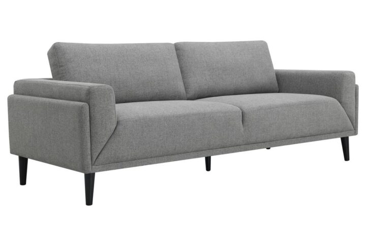 Unveiling our modern sofa