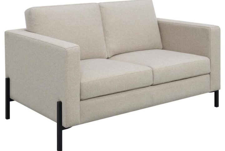 Introducing our impeccably designed modern loveseat