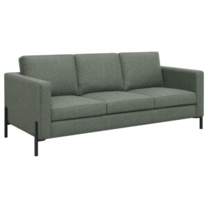 Experience luxury with our meticulously designed modern sofa that exemplifies both style and comfort. Featuring clean