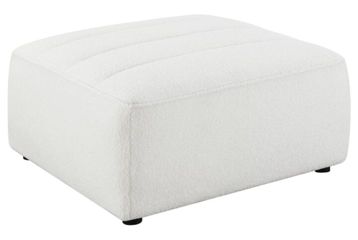 Kick back and relax with this oversized ottoman