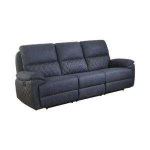 this is an instant upgrade for style and comfort. Foam cushioning and tufted armrests enhance the comfort of this piece for you to enjoy movie night and more. Use the convenient pull levers on each side of the sectional to kick back and recline. By incorporating this modern sectional into your home