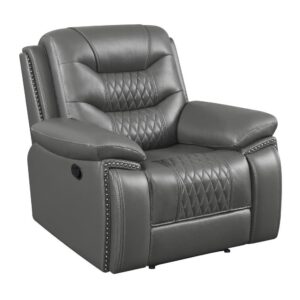 breathable performance leatherette. Beneath the smooth upholstery is a cool gel memory foam topper