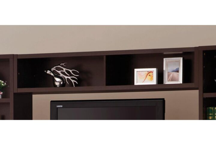 Complete the look of your home entertainment center with an extra touch of versatility. This sturdy