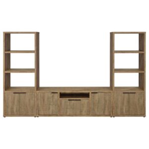 Transform your entertainment space into a rustic haven with our TV stand