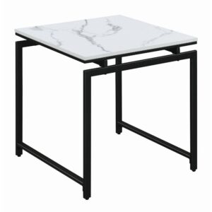 but can be demanding in its upkeep. This three-piece occasional set of tables solves your maintenance worries with its realistic easy-care surface