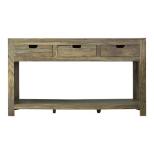 wooden console table. Crafted with gorgeous sheesham wood