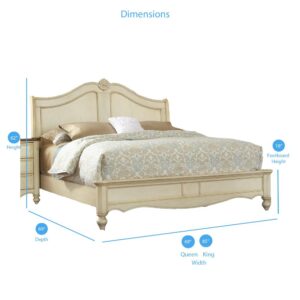 this King Sleigh Bed from The Chateau Collection is heirloom quality