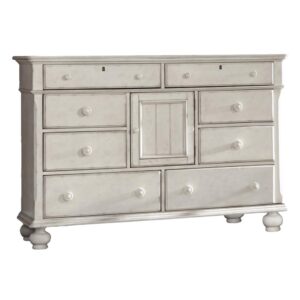 the Newport Dresser offers classic cottage styling at its finest!   Attention to detail is found in every aspect from the antique birch finish