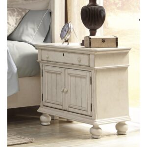 the Newport Night Stand offers classic cottage styling at its finest!   Attention to detail is found in every aspect from the antique birch finish