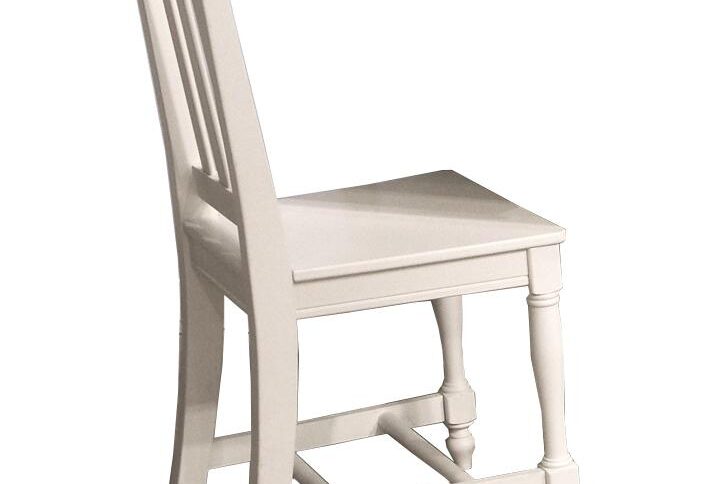 Give them a space of their own they will never outgrow with Cottage Traditions chair from American Woodcrafters. The gracefully shaped cutout handhold at the top of the chair
