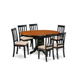 This fashionable and small design for a tablecan enhance both for your dining areaor dining area. Consisting of 6 seats and a table