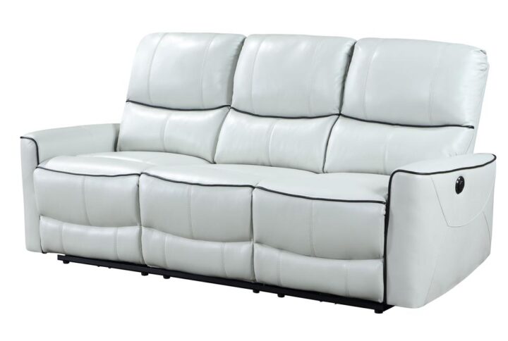 Introducing the Global Furniture U1790 Light Grey Power Reclining Collection