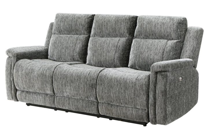 The Global Furniture U1797 Dark Grey Reclining collection is an impressive combination of style and comfort. The sleek design