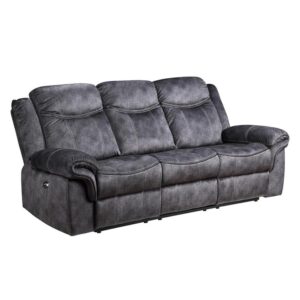 Comfort and style meet in this grand Recliner Sofa