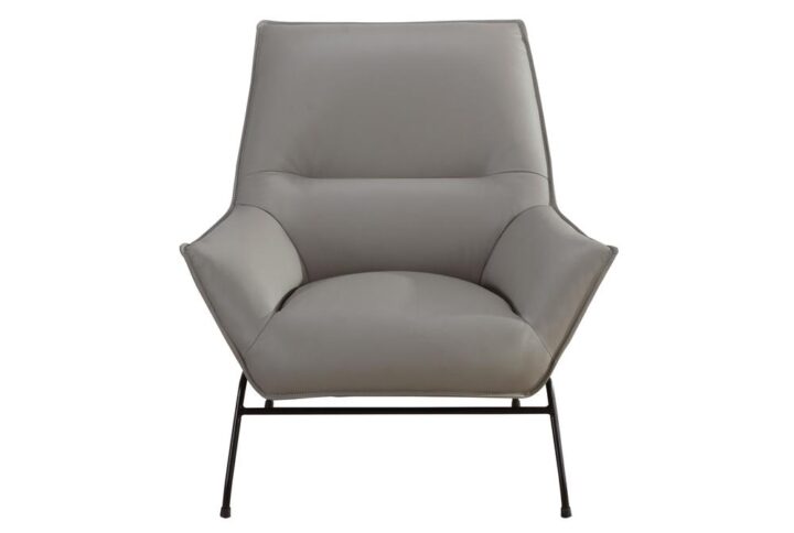 Introducing the U8943 black leather accent chair from Global Furniture USA