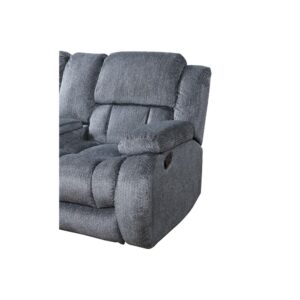 Introducing the U250 Reclining Sectional from Global Furniture USA. This premium piece of furniture is designed to provide optimal comfort and relaxation.  This reclining sectional features plush cushioning
