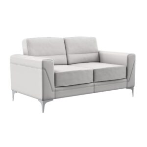 while the plush seating ensures maximum comfort. Perfect for any contemporary home