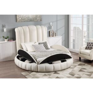 Introducing the Snow Bed by Global Furniture USA. Designed for both elegance and comfort