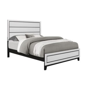 a stunning modern addition to any bedroom. Constructed with solid wood and high-quality materials