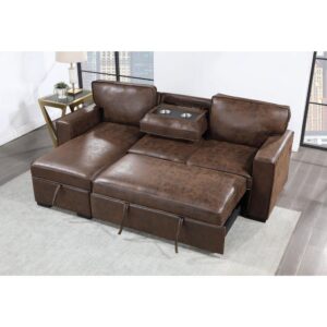 Discover the Global Furniture U0203 Pull-Out Sofa Bed