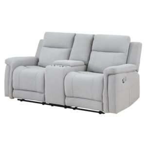 The Global Furniture U1797 Grey Reclining collection is an impressive combination of style and comfort. The sleek design