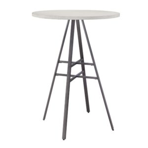 The Jaidon Bar Height Pub Table has a clean design and will fit with most any modern decor
