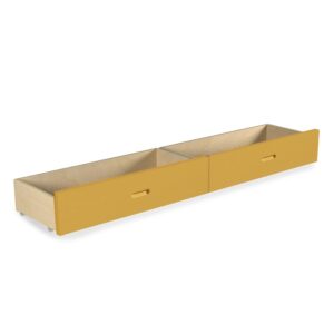 This set of under drawers add-on for bunk beds is the best choice for your child’s bedroom. This drawers provide additional  space-saving and functionality. This delightful drawers are made of a solid wood construction made to last for years to come