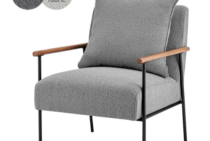 Quinton Fabric Accent Arm Chair