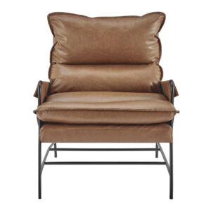 Thierry PU Accent Arm Chair