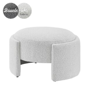 Felicia Fabric Ottoman