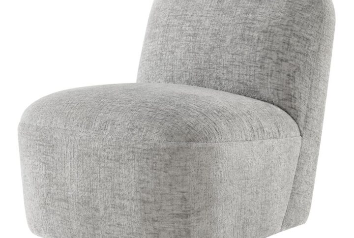 Cortez Fabric Swivel Accent Chair