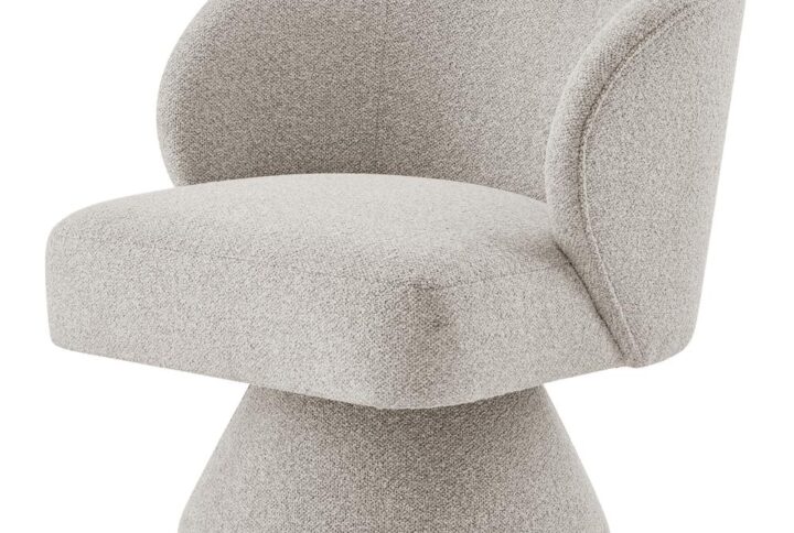 Jacinta Fabric Swivel Accent Chair