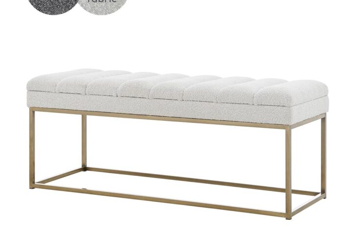 Darius KD Fabric Bench