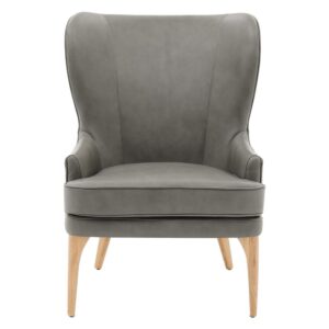 Bjorn Top Grain Leather Accent Chair