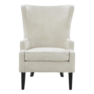 Clementine KD Fabric Wing Accent Arm Chair