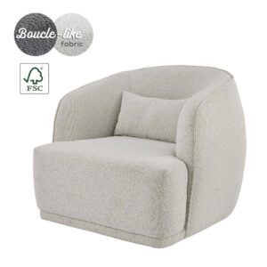 Steward Fabric Swivel Accent Chair